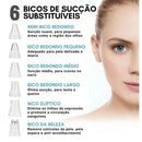 Removedor De Cravos Espinhas Cleaning Sugador Poros Acne Sucção Usb Recarregável