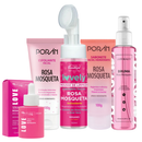 Kit skin care limpeza de pele rosa mosqueta
