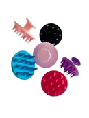 Kit Com Escova Onda, Escova Flexível, Escova Magica, Escova Raquete, Massageadora e Touca de Cetim Luca
