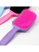 Kit Com Escova Onda, Escova Flexível, Escova Magica, Escova Raquete, Massageadora e Touca de Cetim Luca