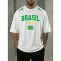 Camiseta Oversized Brasil Copa 2026