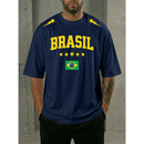 Camiseta Oversized Brasil Copa 2026