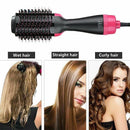 Escova Secadora Alisador Elétrica Quente Cabelo Com 3 Em1 Hair Styler 110V