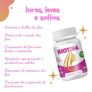 Kit 3 Biotina Genature Firmeza Crescimento Saúde Cabelos Unhas Pele Envio Imediato