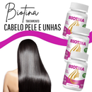 Kit 3 Biotina Genature Firmeza Crescimento Saúde Cabelos Unhas Pele Envio Imediato