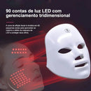 Máscara Facial para Fototerapia e Cuidados com a Pele