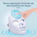 Máscara Facial para Fototerapia e Cuidados com a Pele