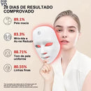 Máscara Facial para Fototerapia e Cuidados com a Pele
