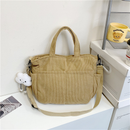Bolsa Feminina Cotelê Premium